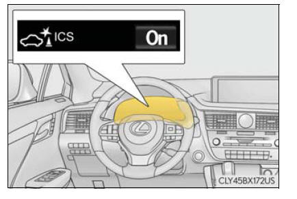 Lexus RX. Using the driving support systems