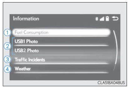 Lexus RX. Other function