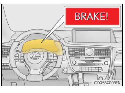 Lexus RX. Using the driving support systems