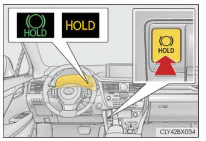 Lexus RX. Driving procedures