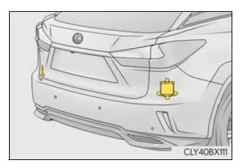 Lexus RX. Using the driving support systems