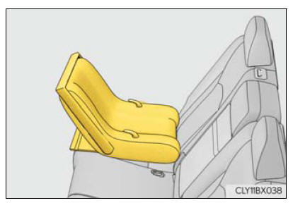 Lexus RX. Child restraint systems