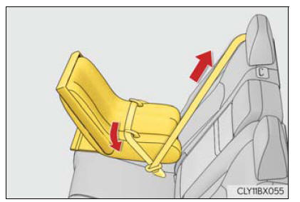 Lexus RX. Child restraint systems