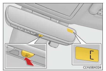 Lexus RX. Using the other interior features