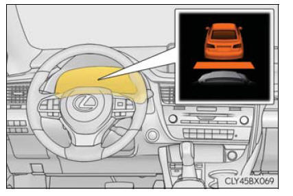 Lexus RX. Using the driving support systems