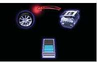 Lexus RX. Energy monitor/consumption screen