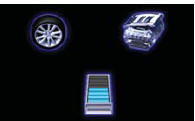 Lexus RX. Energy monitor/consumption screen