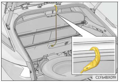 Lexus RX. Using the storage features