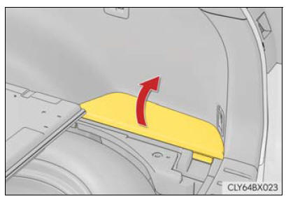 Lexus RX. Using the storage features