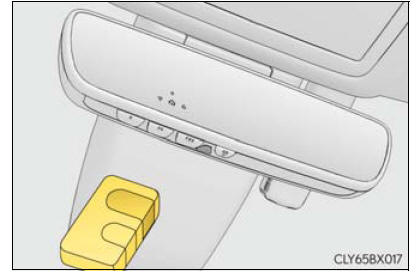 Lexus RX. Using the other interior features