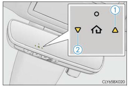 Lexus RX. Using the other interior features