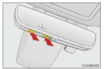 Lexus RX. Using the other interior features