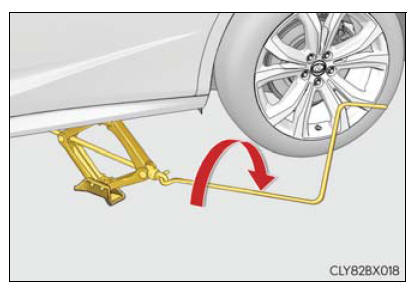 Lexus RX. Steps to take in an emergency