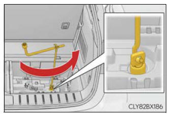 Lexus RX. Steps to take in an emergency