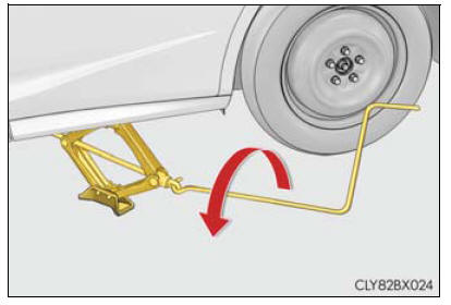 Lexus RX. Steps to take in an emergency