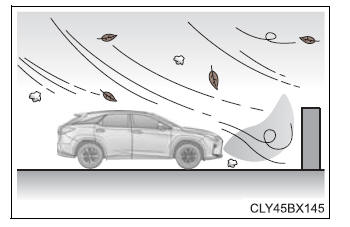 Lexus RX. Using the driving support systems