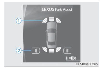 Lexus RX. Using the driving support systems