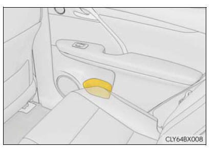 Lexus RX. Using the storage features