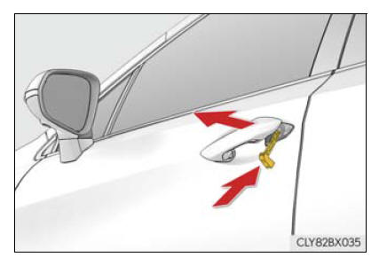 Lexus RX. Steps to take in an emergency