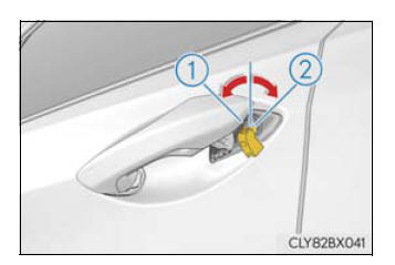 Lexus RX. Steps to take in an emergency