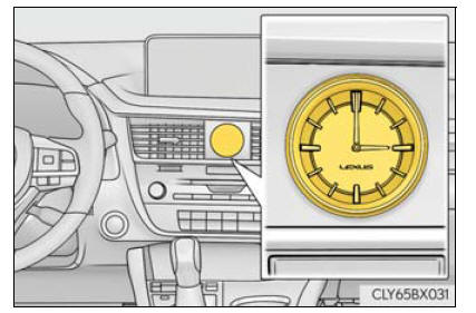 Lexus RX. Using the other interior features