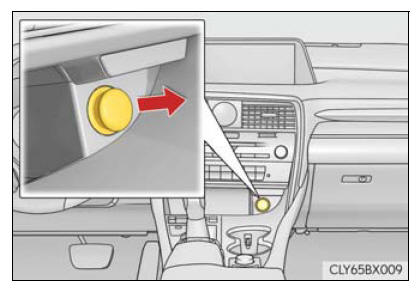 Lexus RX. Using the other interior features