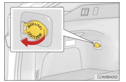 Lexus RX. Using the other interior features