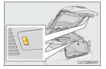 Lexus RX. Opening, closing and locking the doors