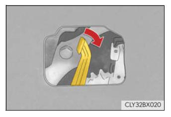 Lexus RX. Opening, closing and locking the doors