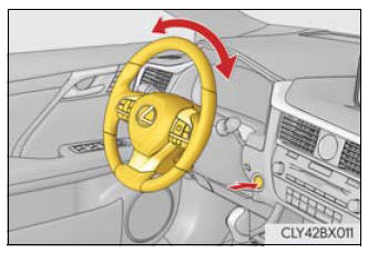 Lexus RX. Driving procedures