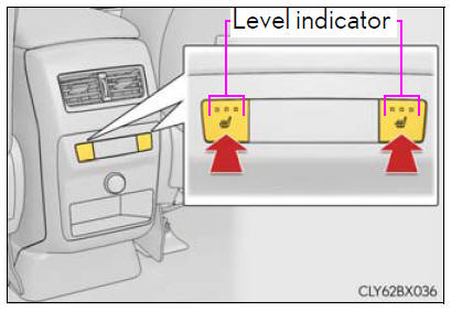 Lexus RX. Using the air conditioning system and defogger