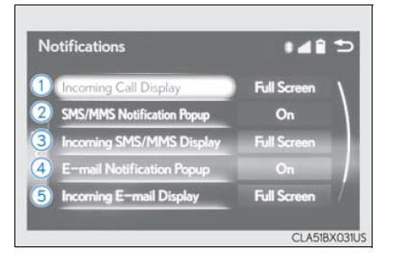 Lexus RX. Bluetooth Phone