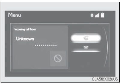 Lexus RX. Bluetooth Phone