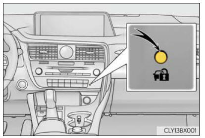 Lexus RX. Alarm