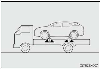 Lexus RX. Steps to take in an emergency