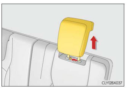 Lexus RX. Child restraint systems