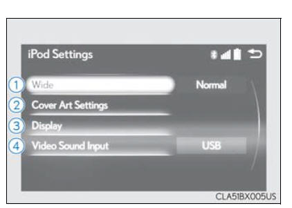 Lexus RX. Using the audio system