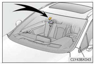 Lexus RX. Operating the lights and wipers